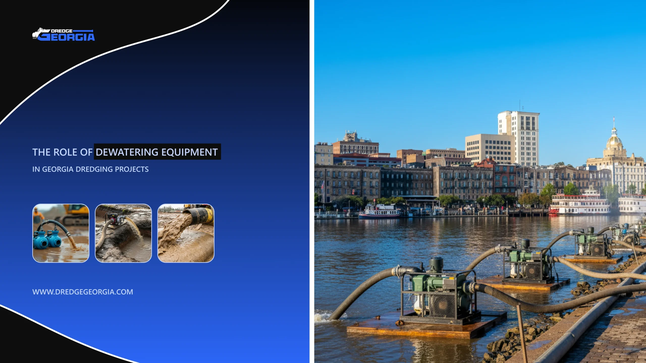 The Role of Dewatering Equipment in Georgia Dredging Projects
